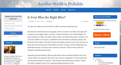 Desktop Screenshot of anotherworldisprobable.com