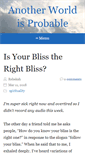 Mobile Screenshot of anotherworldisprobable.com